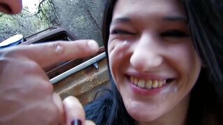 Lisa spice bakal bajingan dheweke amba bokong ing alas